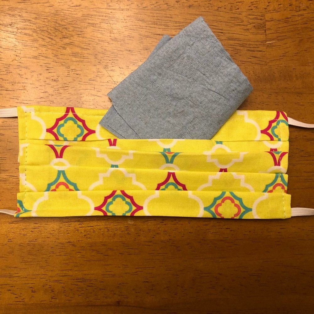 Facemask, Adult size, pocket for filter